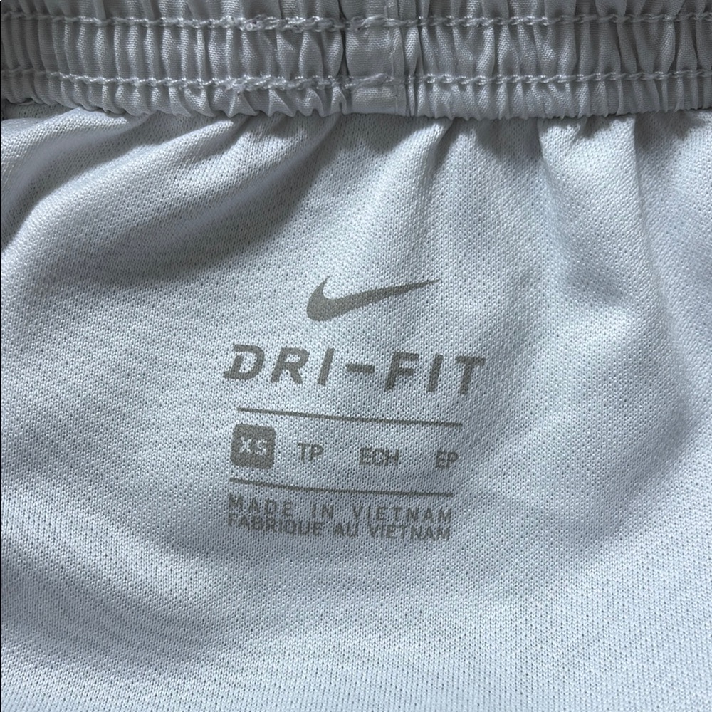 Nike White Dri-Fit Athletic Shorts - Picture 3 of 3